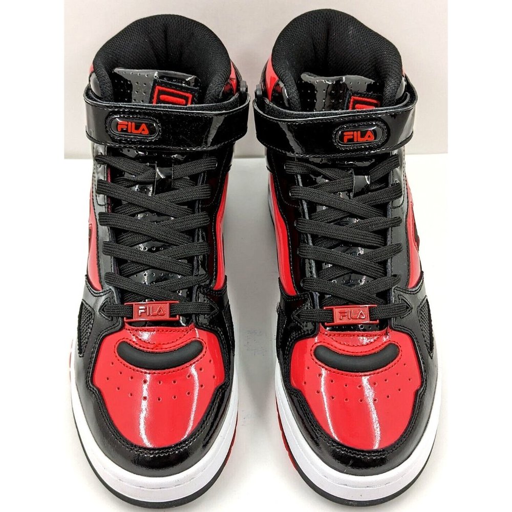 FILA Men's Teratach 600 Mid Casual Shoes - Red/Black 1BM01831-014 - Sizes 10